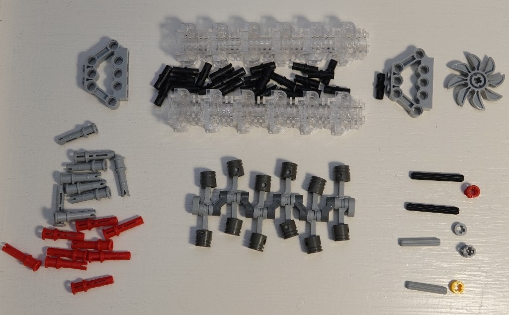 Lego Technic Ultimate V12 assortiment. Gratis* DHL, Lego, Ophalen of Verzenden, Zo goed als nieuw, Complete set
