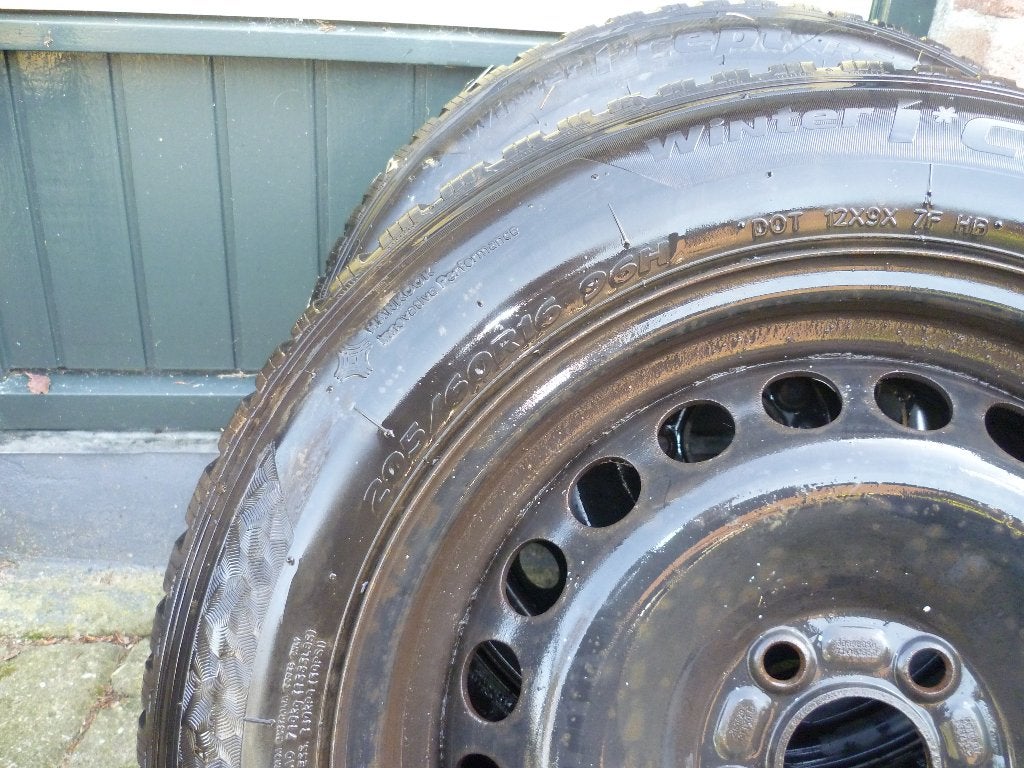 winterbanden Volvo S 80, Ophalen