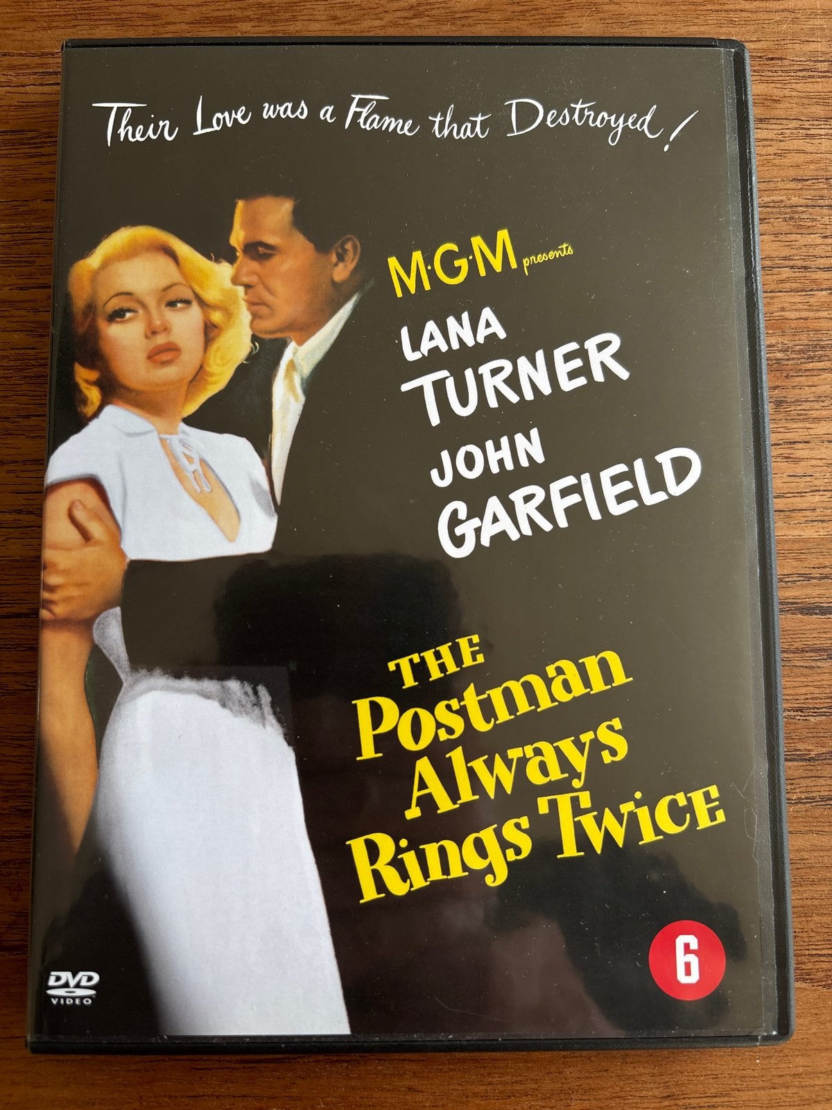 The Postman Always Rings Twice (DVD) - Klassieke Film Noir, Historisch of Kostuumdrama, Nederlands, Vanaf 6 jaar, Gebruikt