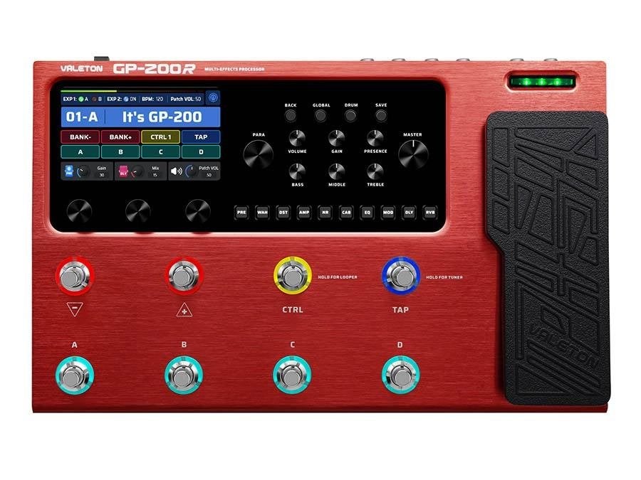 Valeton GP-200R multi-effectpedaal, ., Nieuw, Ophalen of Verzenden, Reverb