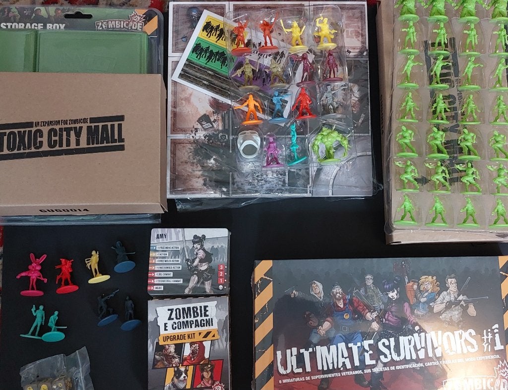 Zombicide 2ED upgrade set, TC Mall, Ult. Survivors e.a., Vijf spelers of meer, Ophalen of Verzenden, Nieuw, CMON
