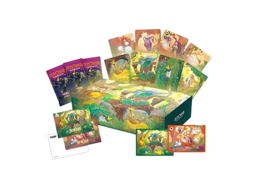 Riftbound Secret Garden Gift Box Let op! CN, Verzamelen, Albert Heijn, Ophalen of Verzenden