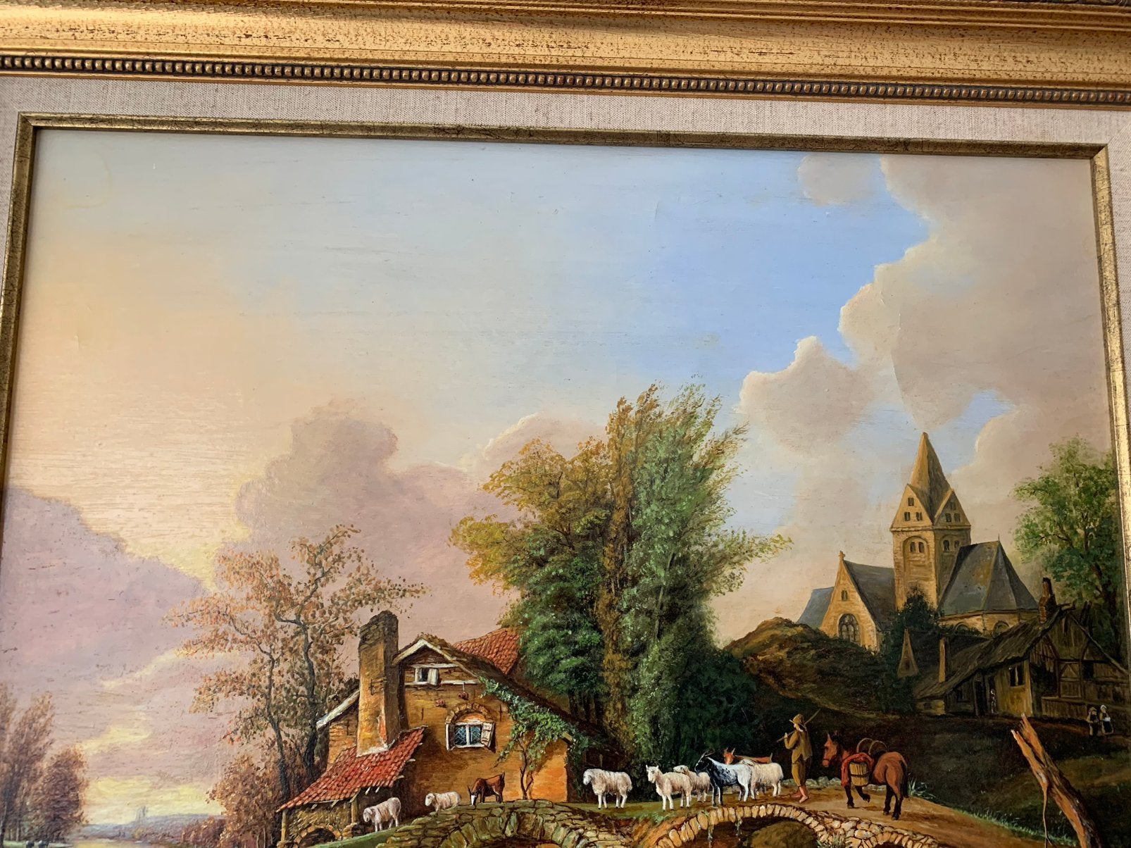 Herder met schapen, Ophalen of Verzenden