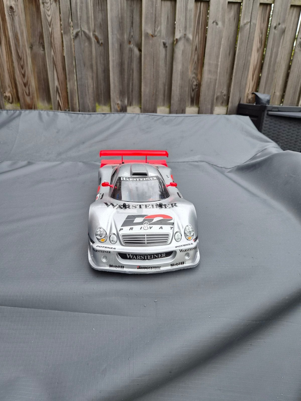 te koop nieuwe tamiya tt01 mercedes., Nieuw, Schaal 1:10, Auto onroad, RTR (Ready to Run)