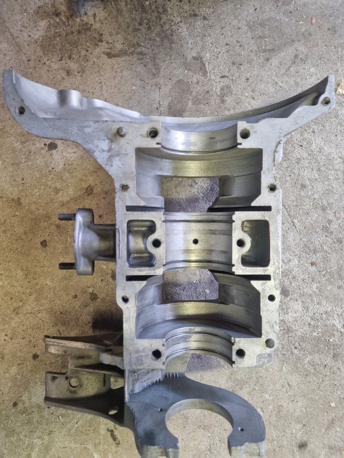 Trabant 601 motor carter / carterhelften, Auto-onderdelen, Ophalen of Verzenden, Gebruikt
