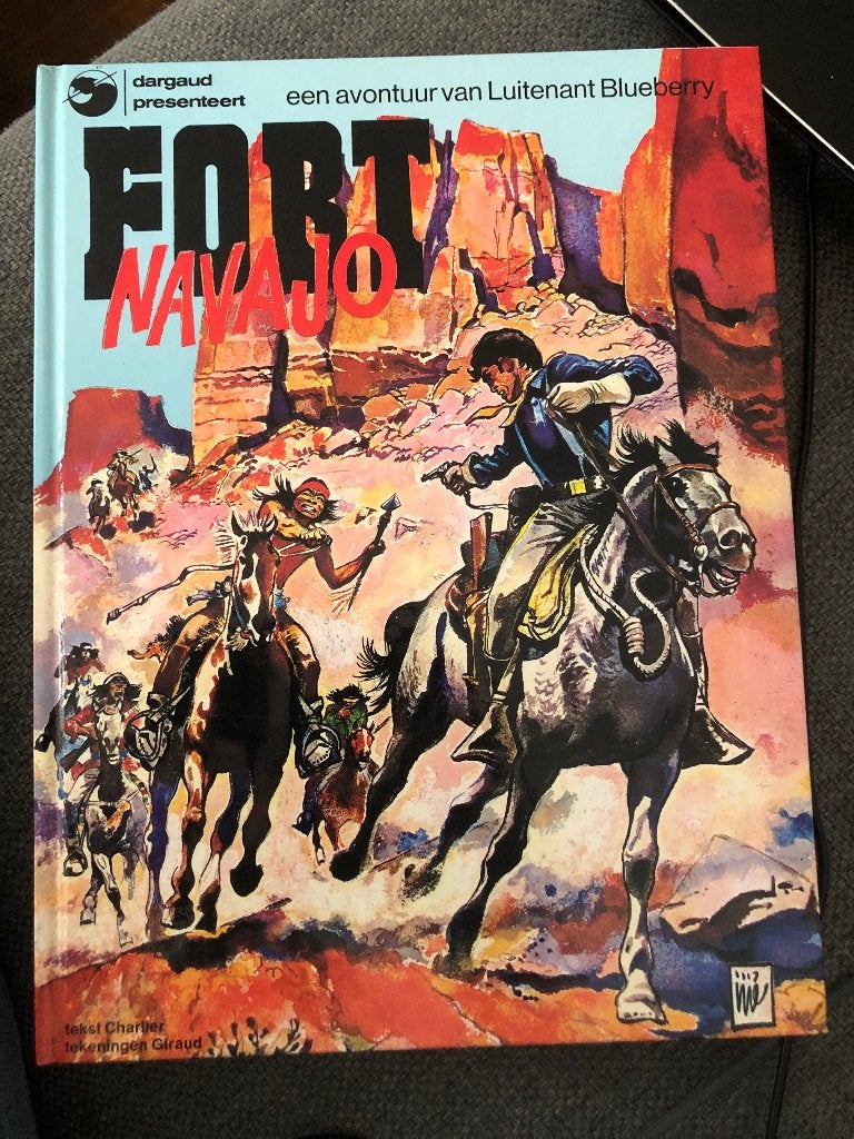 fort navajo blueberry hardcover k5, Boeken, Eén stripboek, Ophalen of Verzenden, Zo goed als nieuw