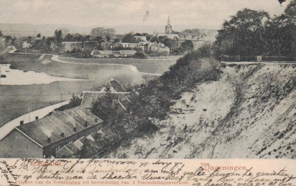54 Wageningen Bergrand 1904 gelopen, Ophalen of Verzenden, Voor 1920, Gelopen, Gelderland