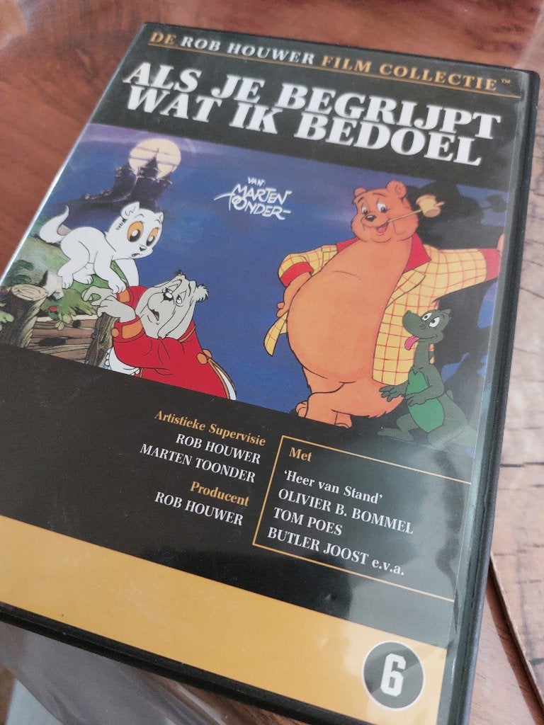 Als je begrijpt wat ik bedoel, Ophalen, Tekenfilm, Overige soorten, Zo goed als nieuw