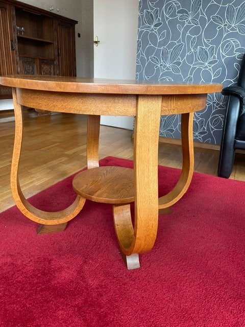 tafel (bij zet tafel), Ophalen, Gebruikt, Rond, 75 cm of meer