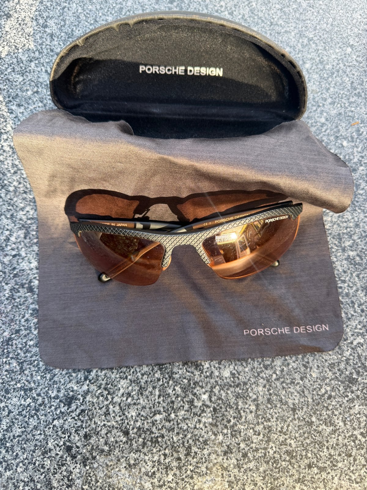 Porsche Design P3006 A 130 Zonnebril, Overige merken, Zonnebril, Bruin, Ophalen of Verzenden