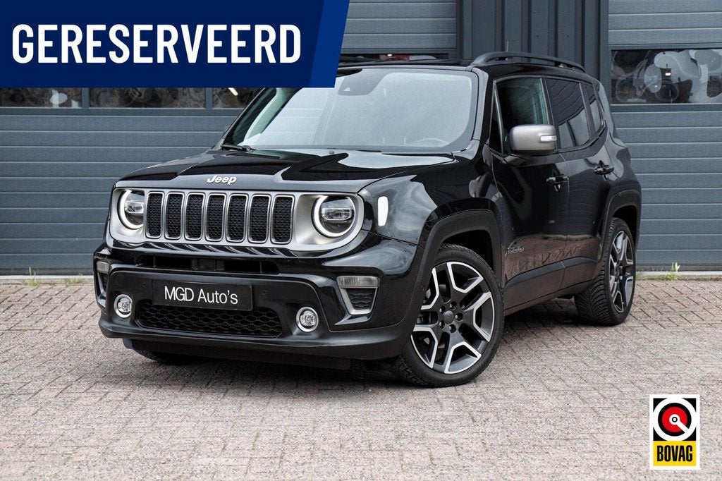 Jeep Renegade 1.3T Limited LPG G3 |LED|CAMERA|STOEL+STUURVER, Auto's, Jeep, Gebruikt, Huisgarantie, 4 cilinders, Automatische klimaatregeling