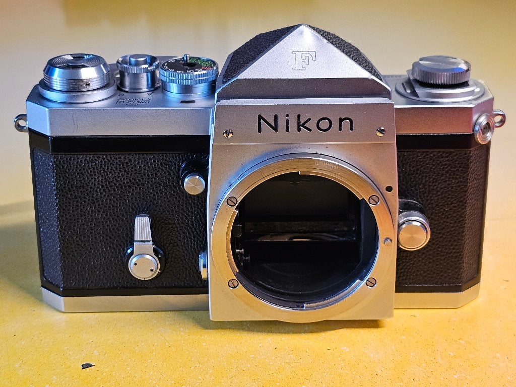 Nikon f Eyelevel 64xxxxx, Verzenden, Gebruikt, Spiegelreflex, Nikon