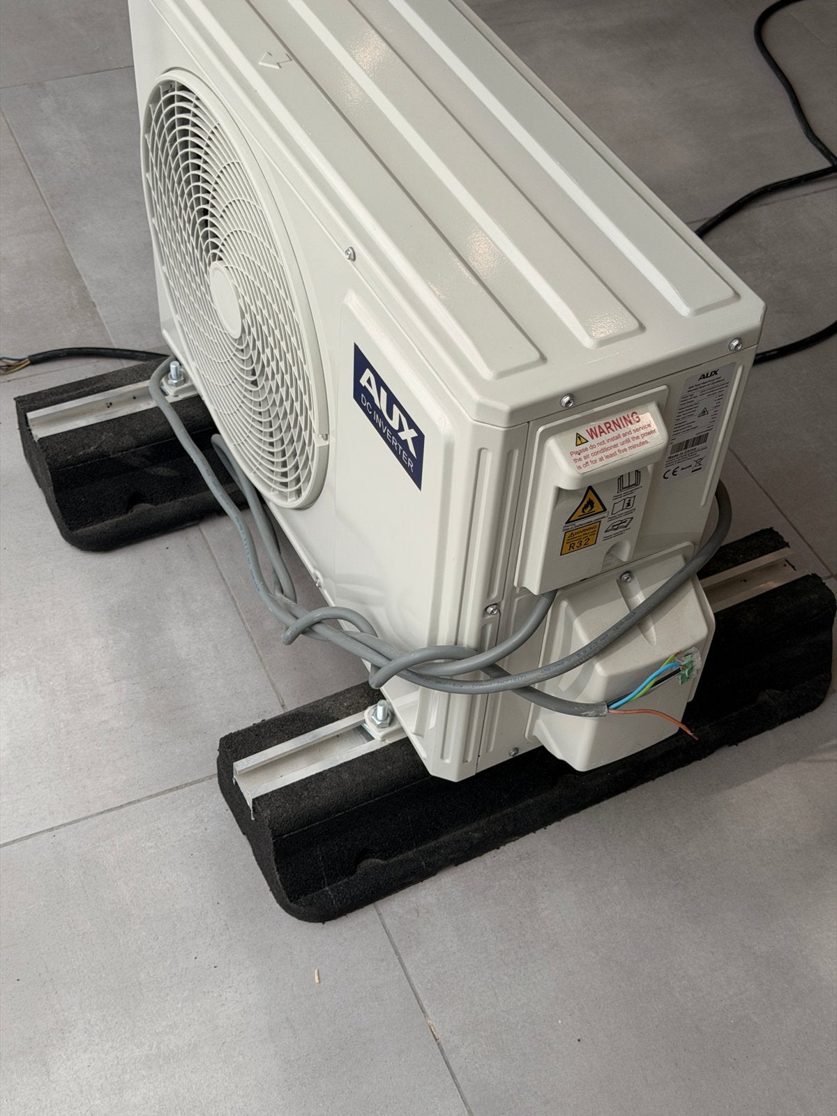 AUX DC Inverter Split Type Warmtepomp Airconditioner, Ophalen, 3 snelheden of meer, Zo goed als nieuw, Koelen en Ontvochtigen
