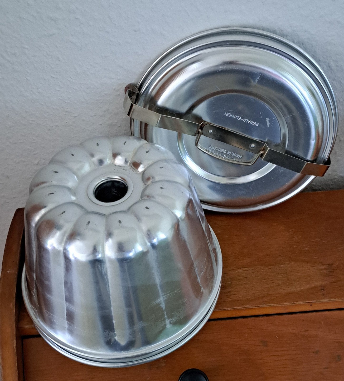 Poffert - bakblik, Ophalen of Verzenden, Overige materialen