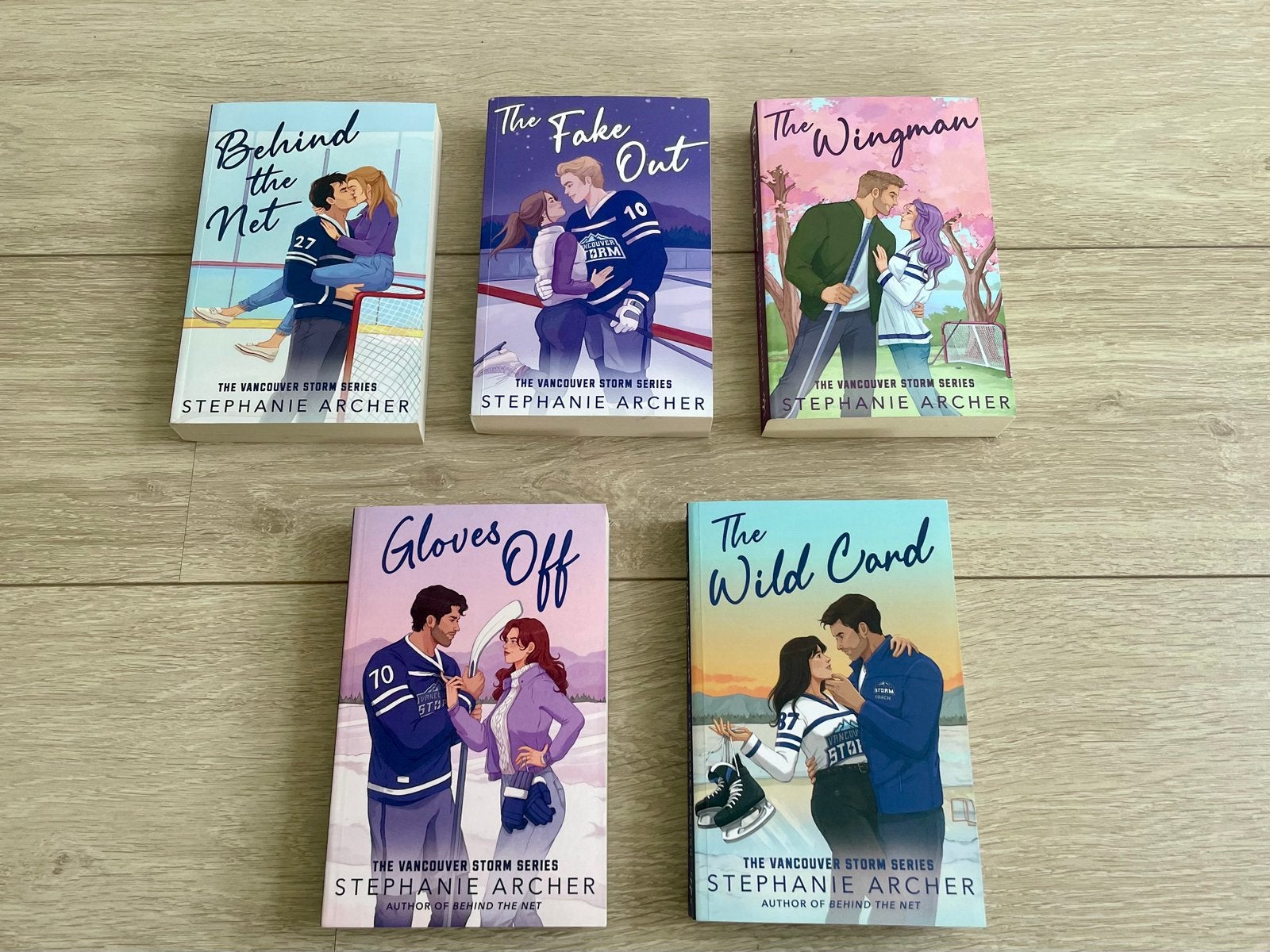 Stephanie Archer Vancouver Storm series set BookTok, Ophalen, Zo goed als nieuw