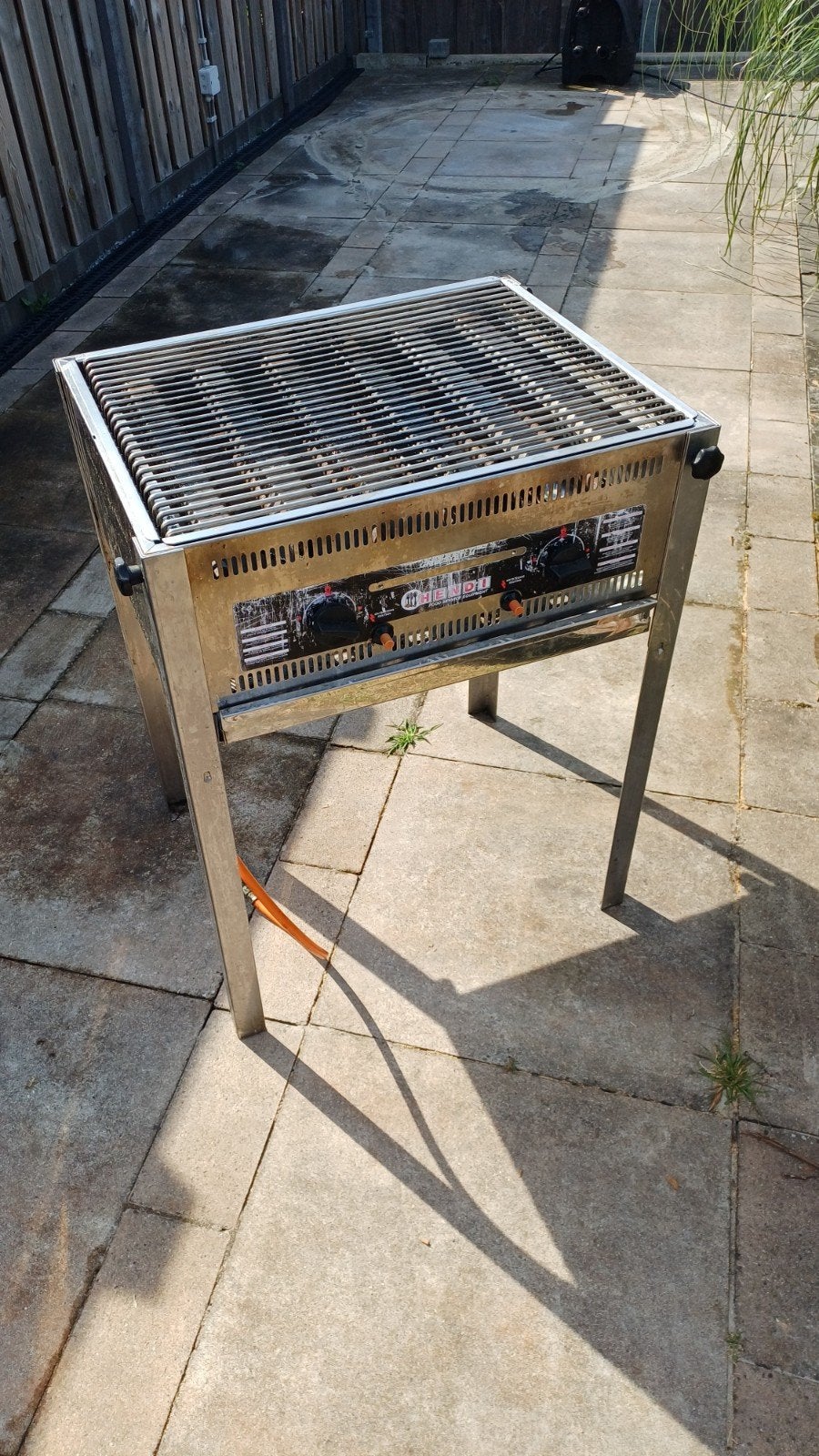 Hendi Slagers barbecue, Tuin en Terras, Gasbarbecues, Ophalen of Verzenden, Gebruikt