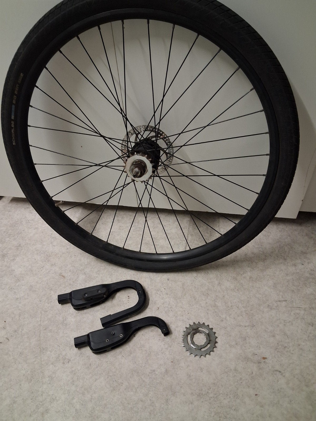 vanmoof s3.  2 speed achterwiel met kettingspanner