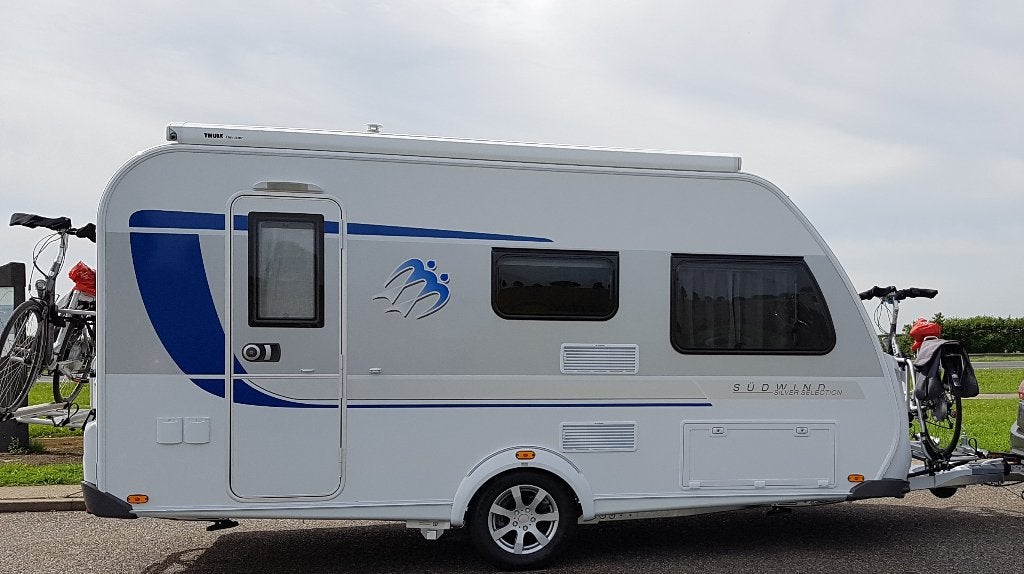Caravan Knaus 420 QD Südwind Silver Selection, Caravans en Kamperen, Dwarsbed, Treinzit, Tot en met 3, Particulier