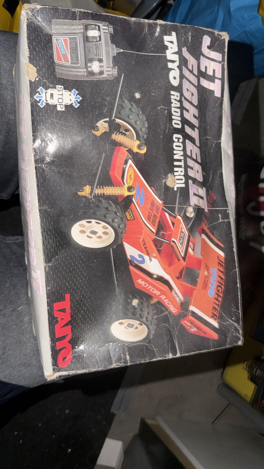 Vintage Taiyo RC Jet Fighter 1 (1987) - Zeldzaam!, Overige merken, Gebruikt, Auto, Groter dan 1:32