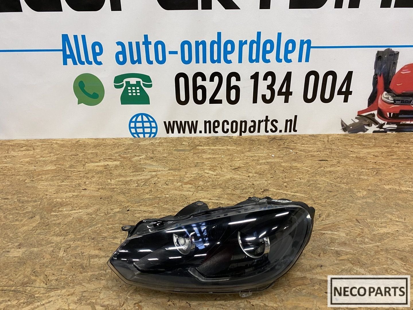 Vw golf 6 R20 xenon koplamp links origineel 5K1941751C, Auto-onderdelen, Gebruikt, -, Volkswagen, -