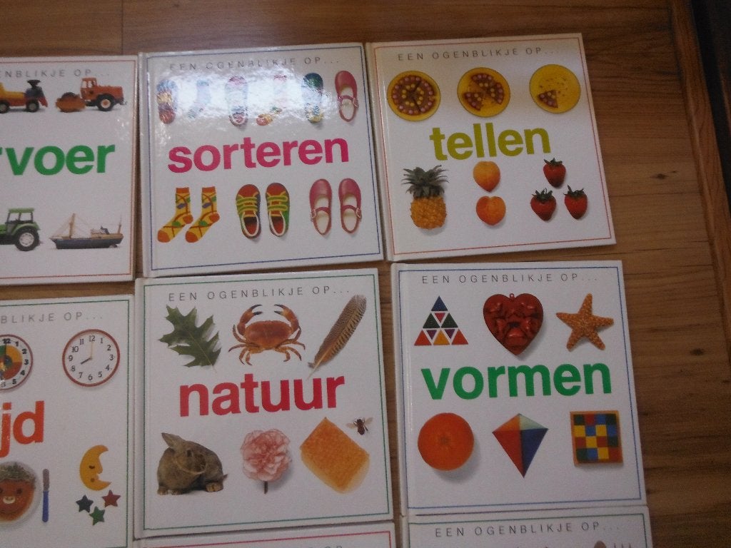 nieuwe complete boekenserie, 16 delen: Een ogenblikje op..., Boeken, Kinderboeken | Baby's en Peuters, Verzenden, Nieuw