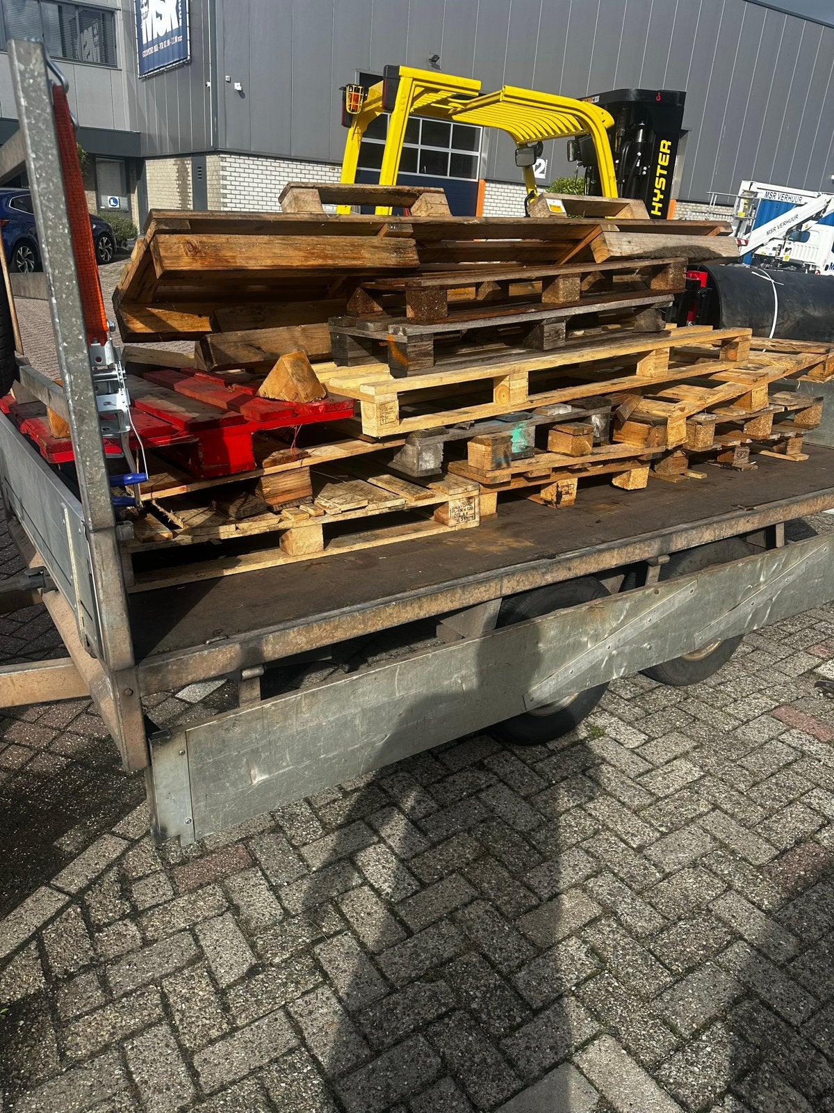Diverse pallets, ook kapotte gratis af te halen ridderkerk, Ophalen, Gebruikt, Pallet