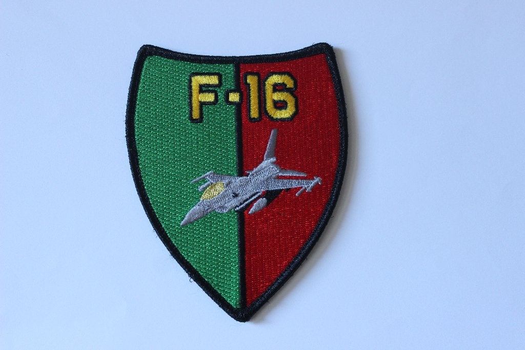 patch f-16 portugal, Verzenden, Luchtmacht, Overige gebieden, Embleem of Badge