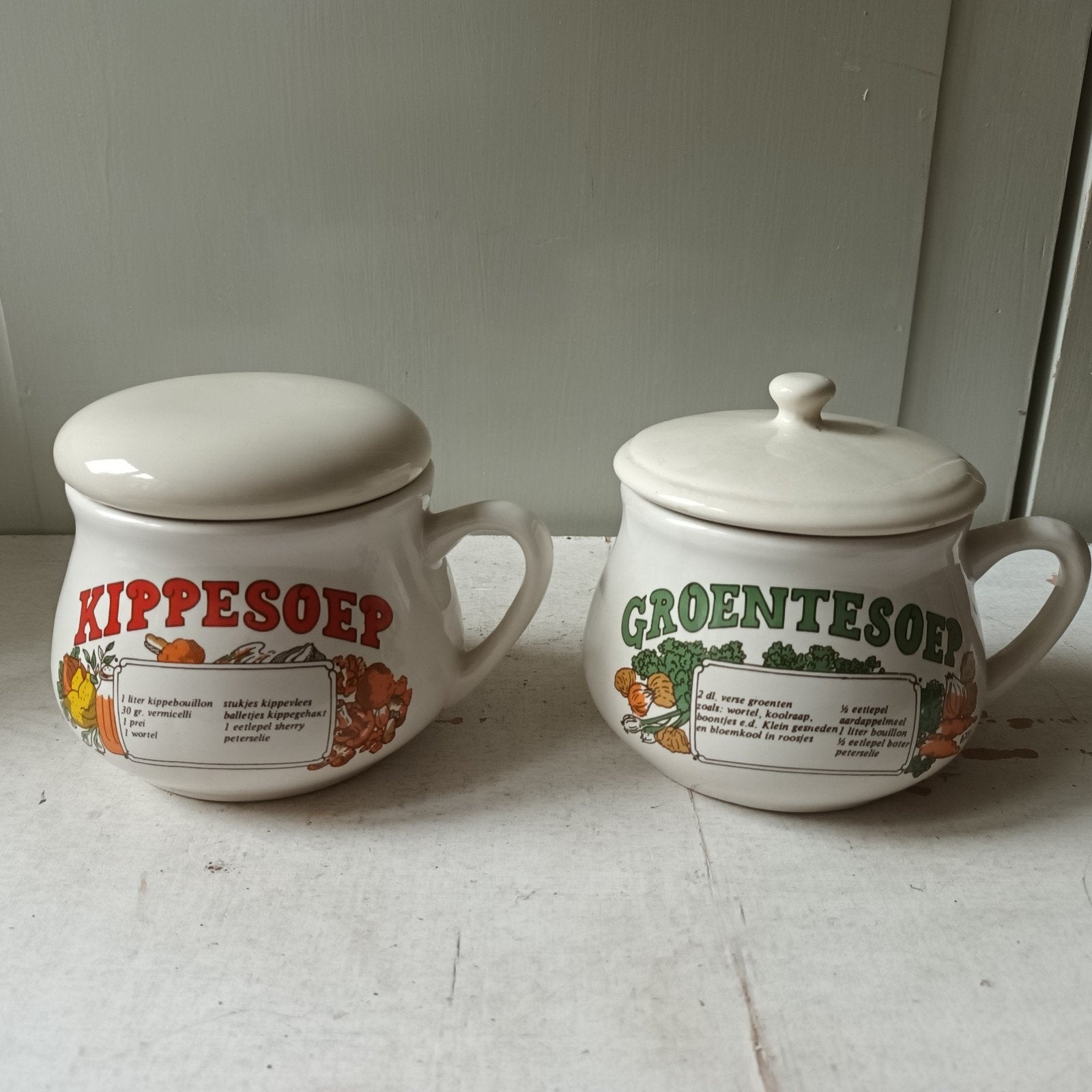 Vintage soepkommen jaren 70., Ophalen of Verzenden