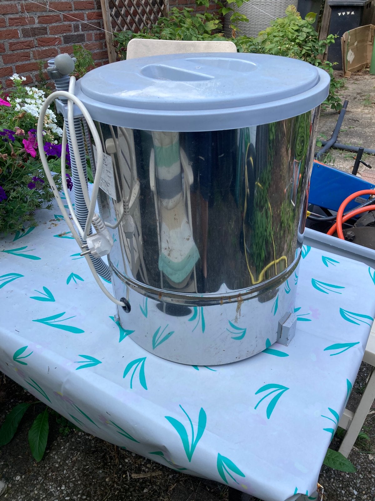 Wasmachine voor op de camping., Witgoed en Apparatuur, Minder dan 4 kg, Ophalen, Gebruikt, Minder dan 85 cm
