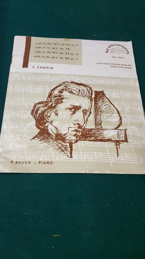 single , f chopin, supraphon, Ophalen of Verzenden