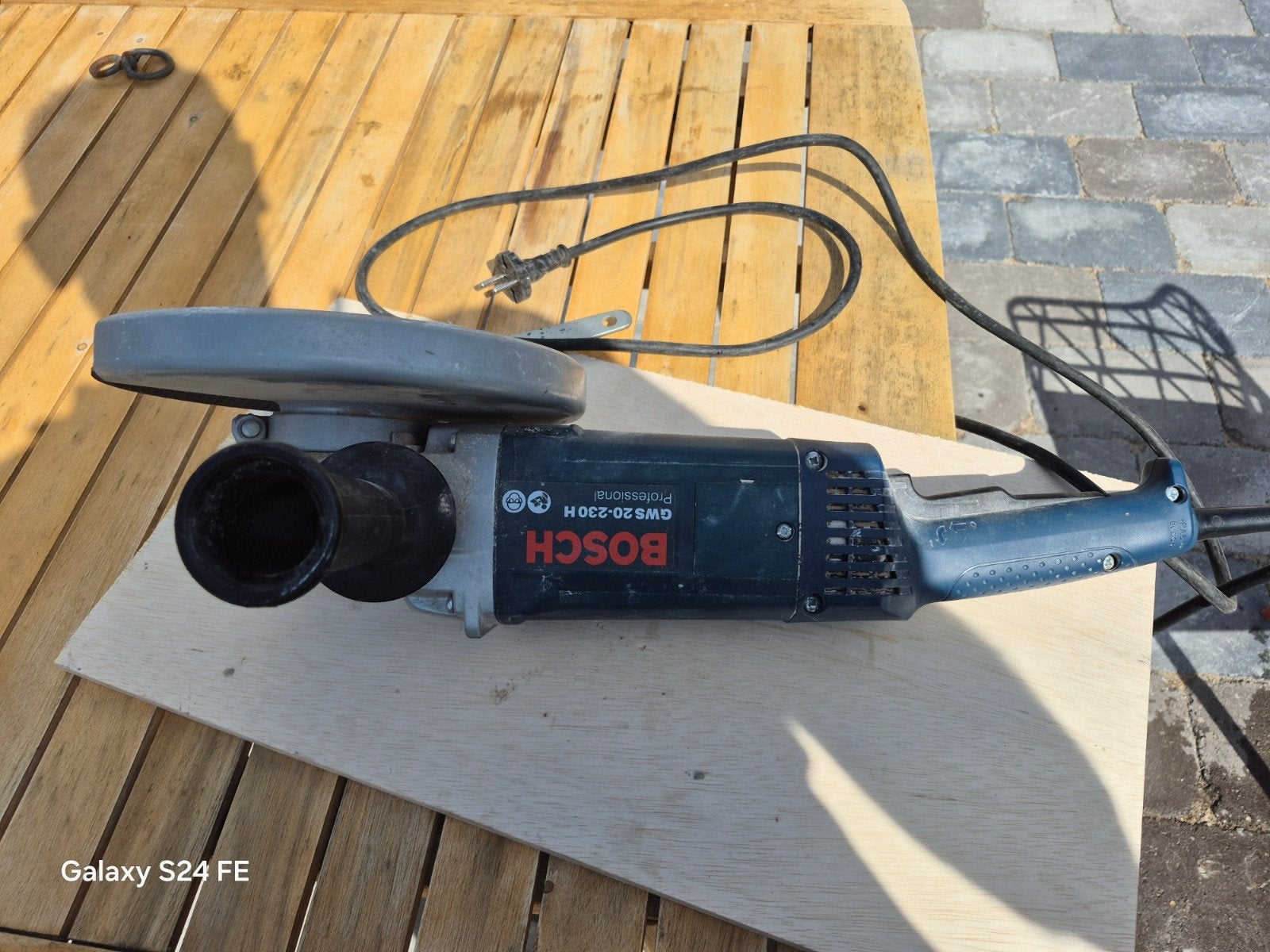 Bosch GWS 20-230 H Haakse Slijpmachine - Gebruikt, Ophalen of Verzenden, 1000 watt of meer, Haakse handslijpmachine