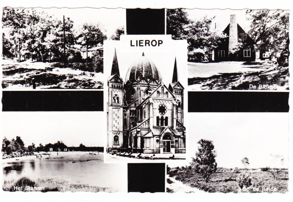 Lierop - 5 luik, Verzenden, 1960 tot 1980, Ongelopen, Noord-Brabant