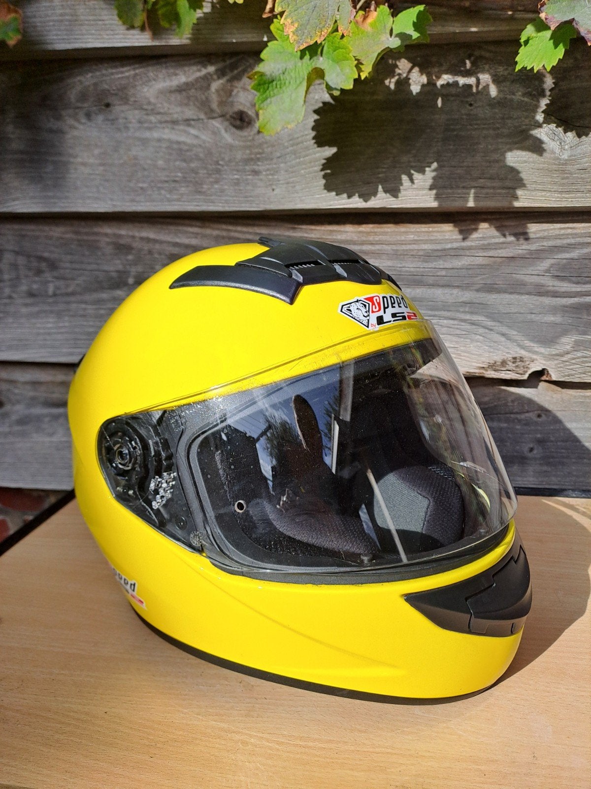 Gele Speed by LS2 integraalhelm, maat XXS, XXS, Integraalhelm, Dames, Tweedehands