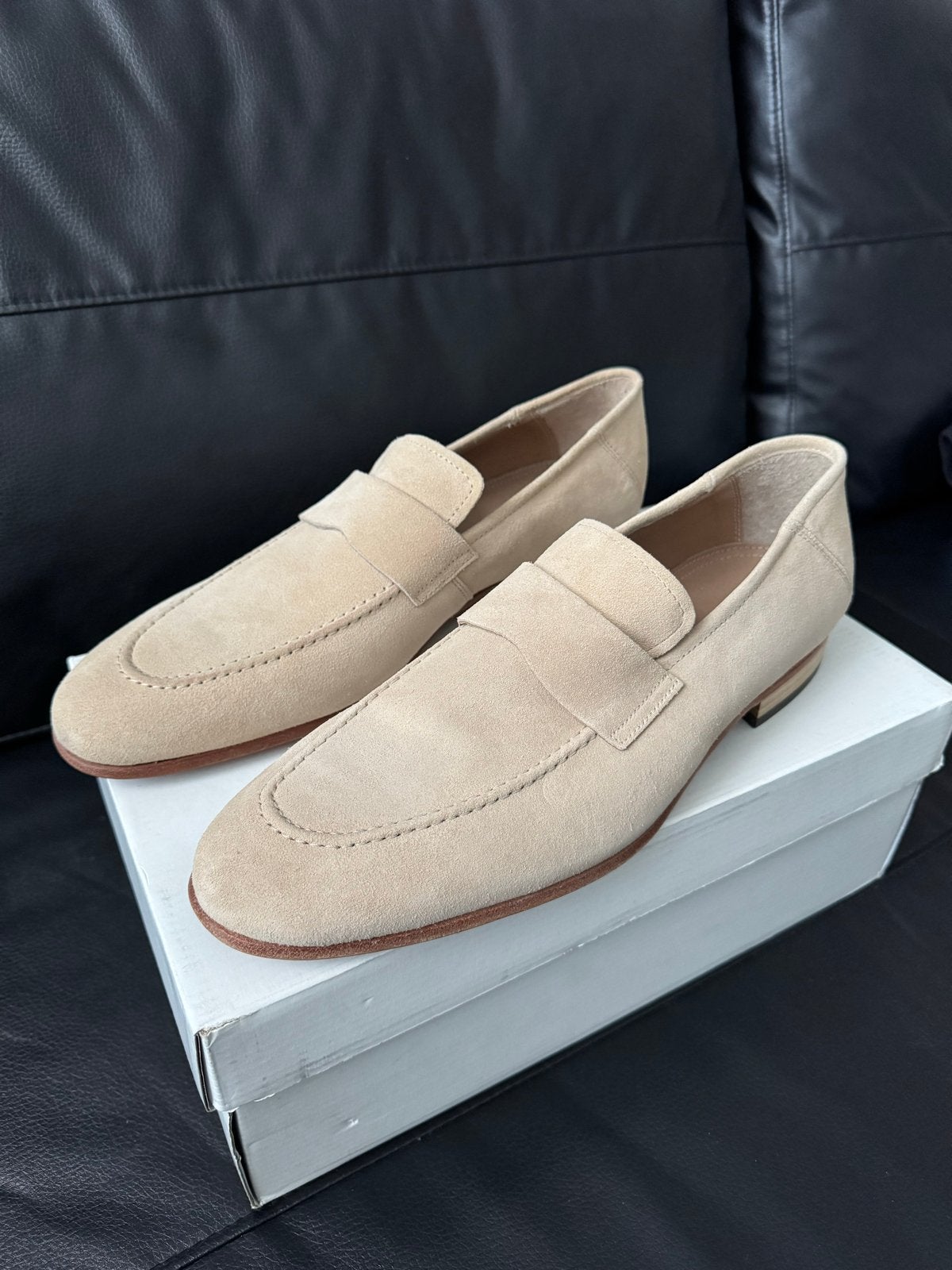 Reiss suède loafers, maat 44, nieuw, Kleding | Heren, Schoenen, Loafers, Overige kleuren, Nieuw, Ophalen of Verzenden