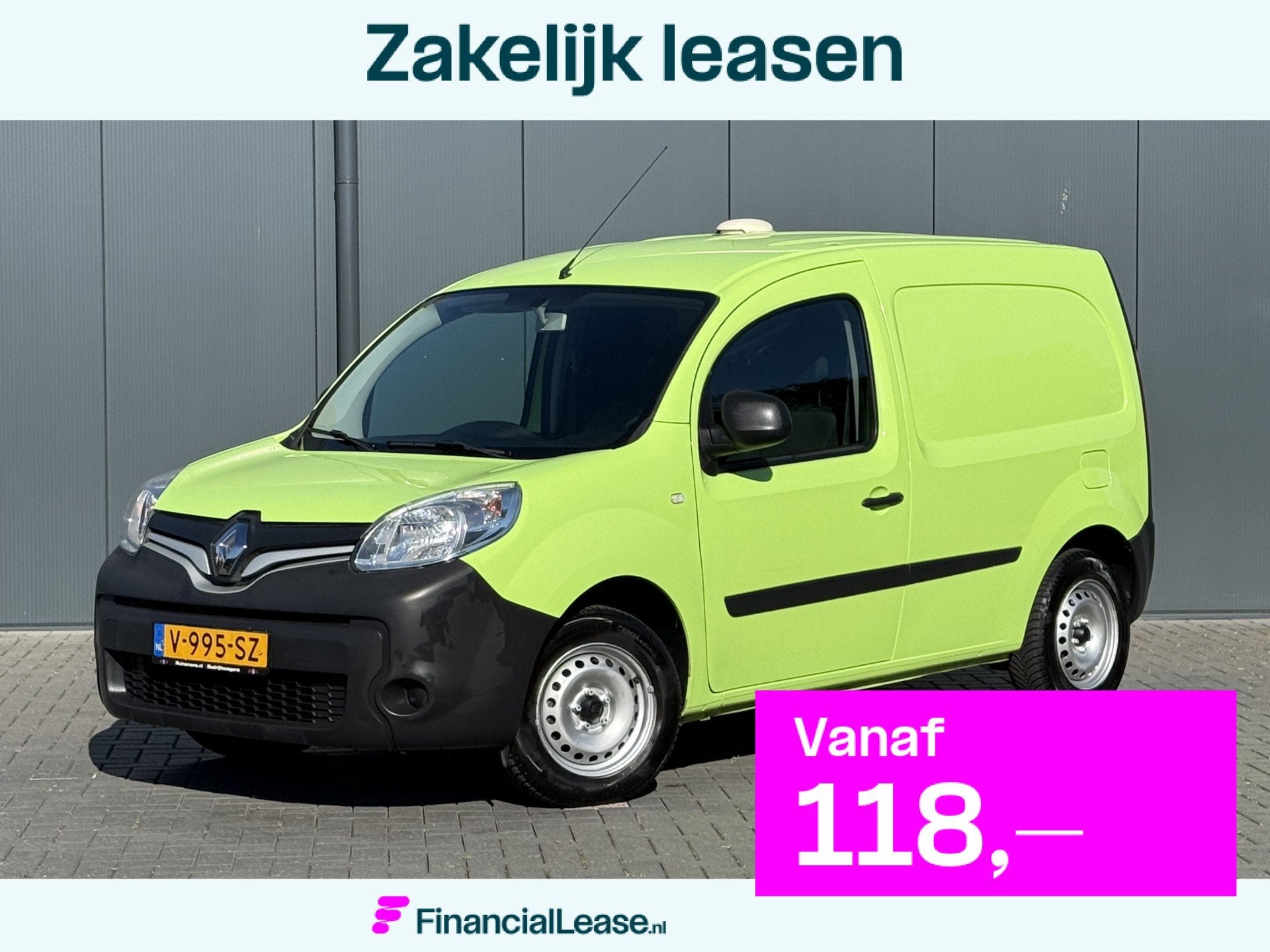 Renault Kangoo 1.5 dCi E6 / L1H1 / 1e EIG / BOTT INRICHTING, Voorwielaandrijving, Gebruikt, Euro 6, 4 cilinders