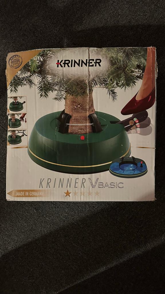 Kerstboom voet, Ophalen, Gebruikt