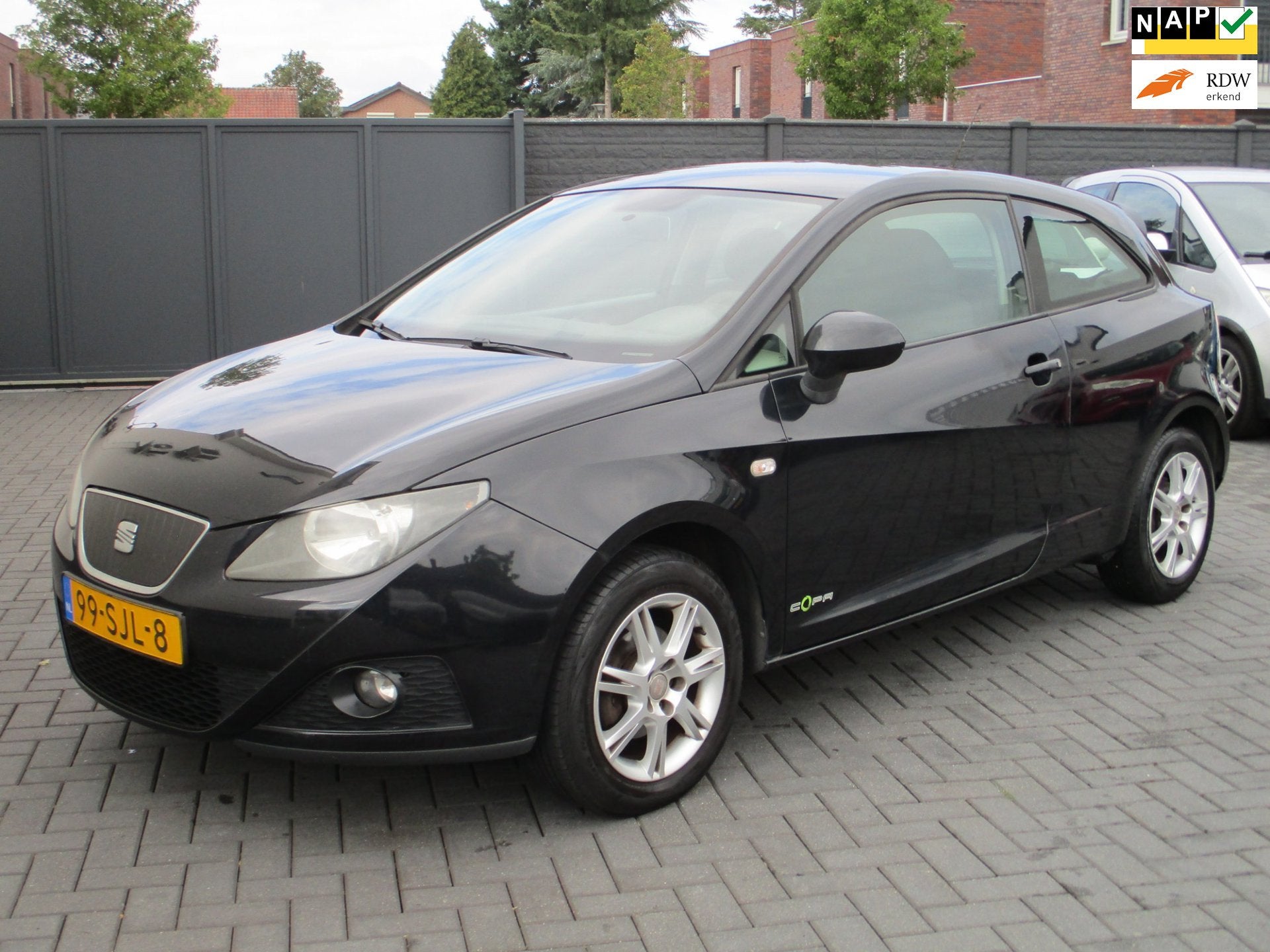 Seat Ibiza SC 1.2 TDI COPA Ecomotive Airco !, Auto's, Voorwielaandrijving, Stof, Gebruikt, Zwart