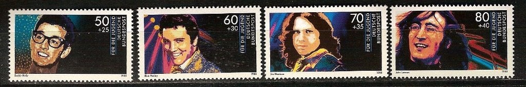 BRD 1360-1363 postfris, Ophalen of Verzenden, BRD, Postfris
