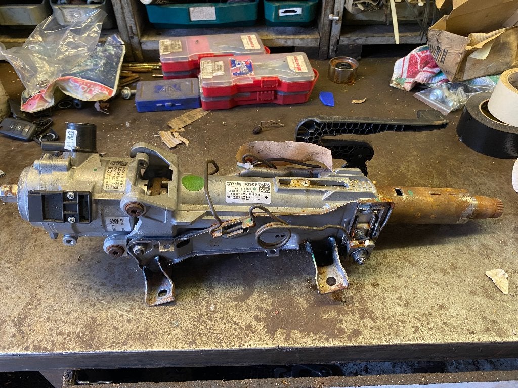 elektrisch stuurhuis audi a4, Ophalen of Verzenden, Gebruikt, Audi