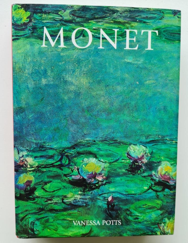 Claude Monet , 120 afbeeldingen - Vanessa Potts, Boeken, Ophalen of Verzenden, Zo goed als nieuw, Schilder- en Tekenkunst