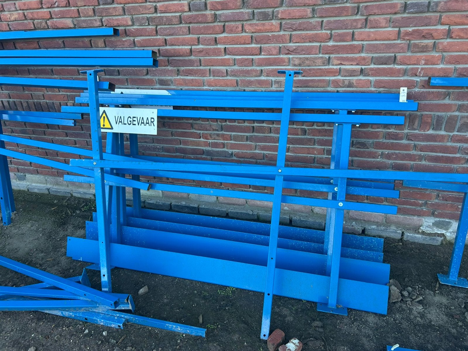 Railing, ballustrade, valbeveiliging, Doe-het-zelf en Verbouw, Steigers, Ophalen, Zo goed als nieuw, Overige typen, Minder dan 2 meter