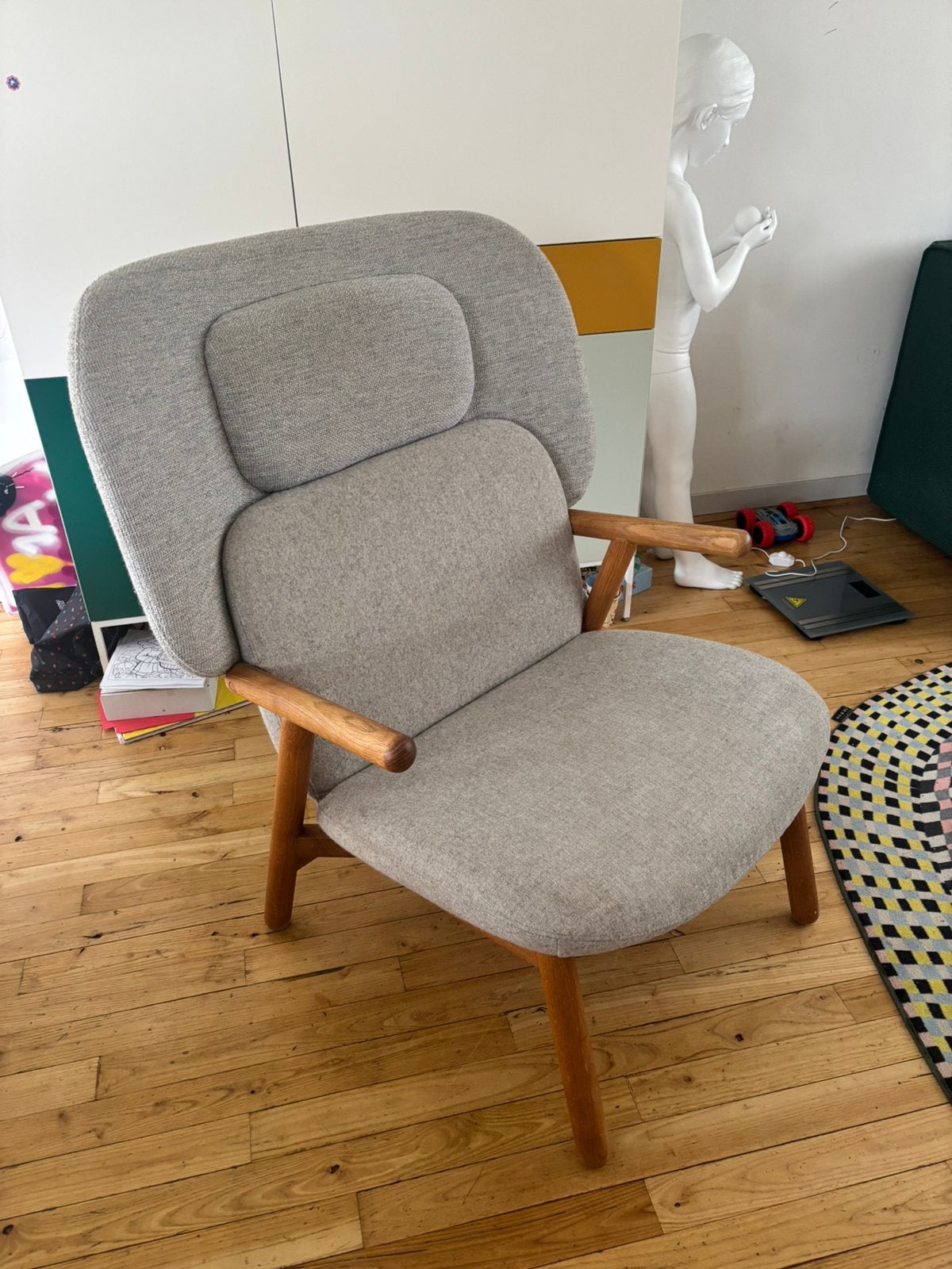 Als nieuwe Bolia Cosh armchair voor 50% nieuwprijs, Ophalen, Zo goed als nieuw, 75 tot 100 cm, Stof