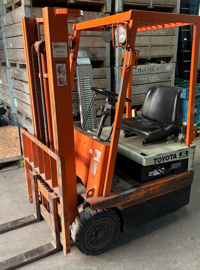 Toyota Elektrische Heftruck, Zakelijke goederen, Machines en Bouw | Heftrucks en Intern transport, 1000 tot 2000 kg, Ophalen, Elektrisch