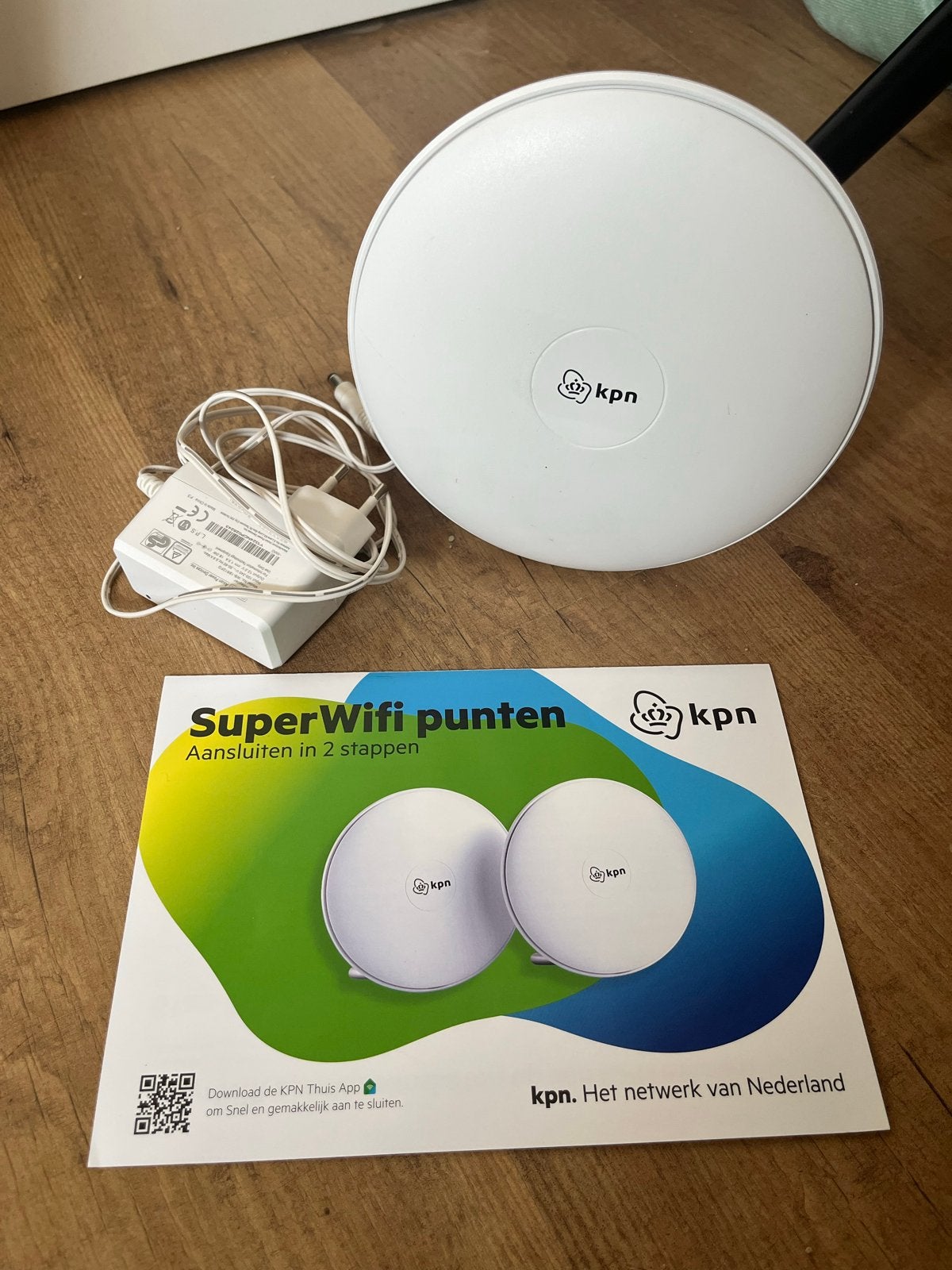 3x KPN Super Wifi versterkers met adapters. Wifi punten, Ophalen of Verzenden, Zo goed als nieuw