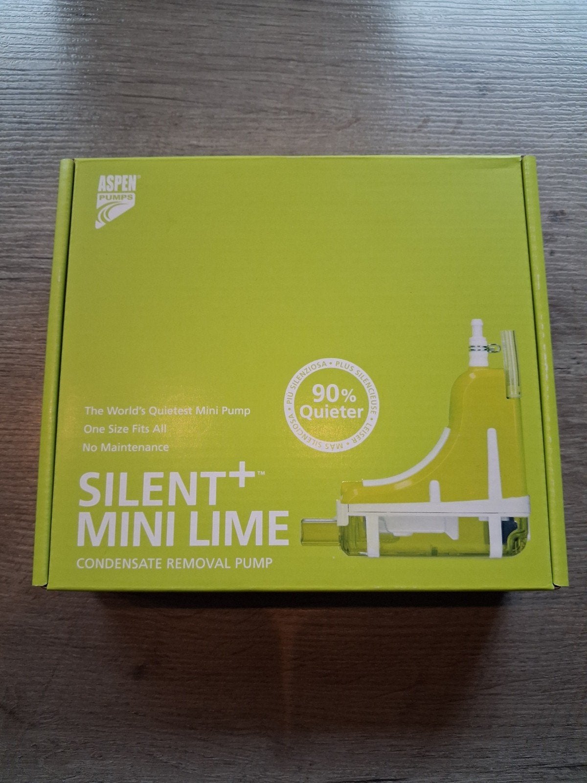 Aspen Silent+ Mini Lime Condensaatpomp nieuw, Ophalen of Verzenden