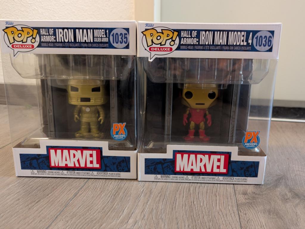 Funko pop deluxe iron man, Ophalen of Verzenden, Gebruikt