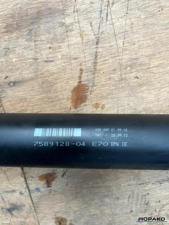 Cardanas BMW E70 E71 F15 F15 etc 7589128, Gebruikt, Einsteinlaan 5 rijswijk, Bmw, Ophalen of Verzenden