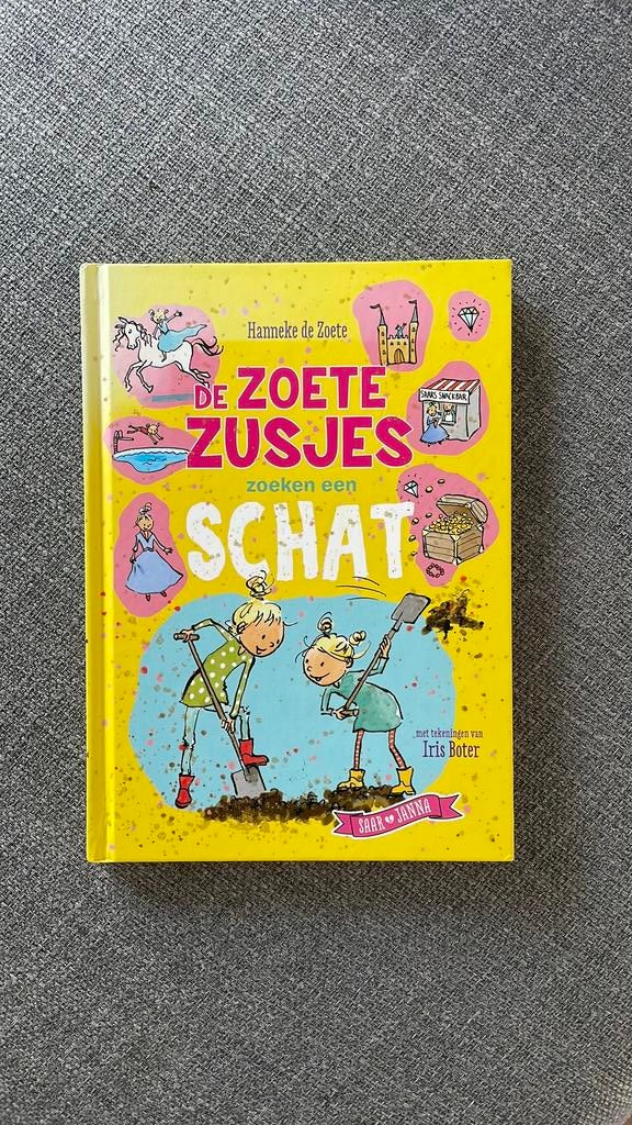 De zoete zusjes zoeken een schat (Iris Boter), Ophalen of Verzenden, Gelezen, Fictie algemeen