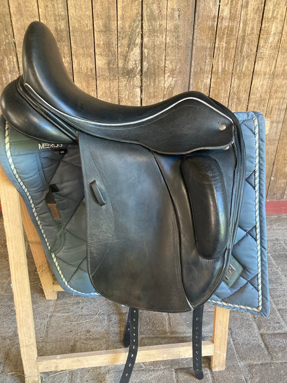Custom zadel Advantage R 18 inch, Gebruikt, Dressuur, Diepe zit, XL (18 inch of meer)