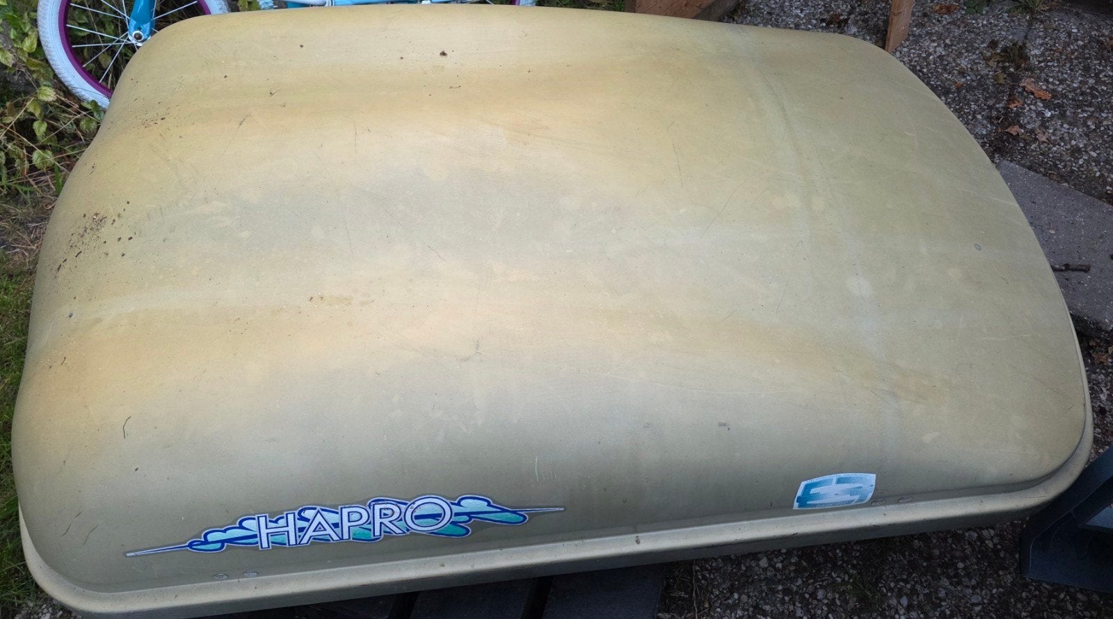 500 l Hapro dakkoffer - Ruime en stevige bagageoplossing, Auto diversen, Ophalen, Gebruikt